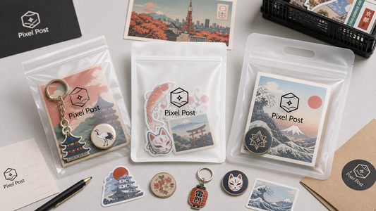How to Package Cultural Merch for Ecommerce Shipping: Pouch Ideas for Badges, Stickers, Keychains, and Postcards