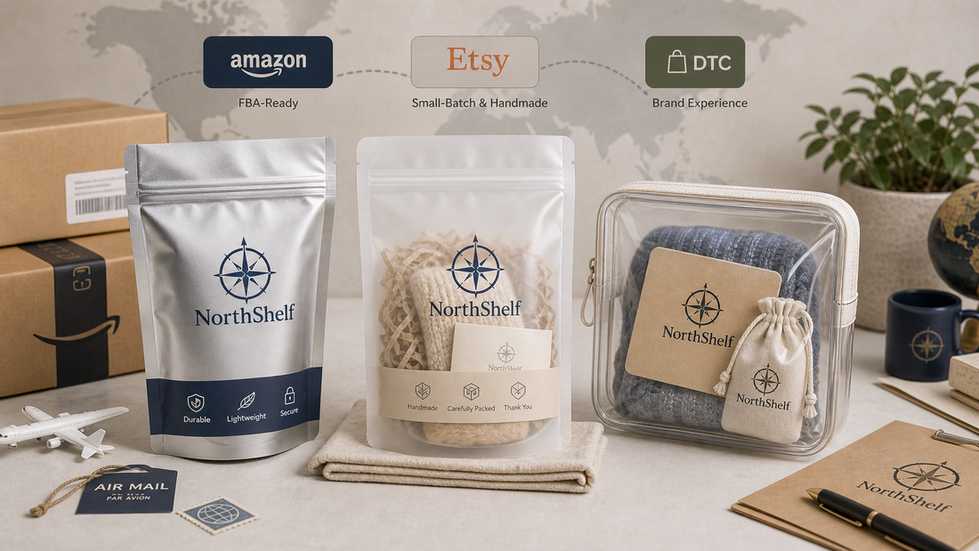 How Cross-Border Ecommerce Sellers Choose Custom Packaging: Different Priorities for Amazon, Etsy, and DTC Brands